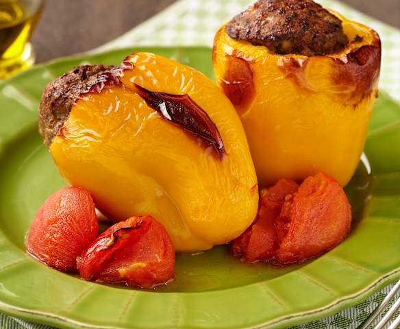 Nadívané papriky po sicilsku