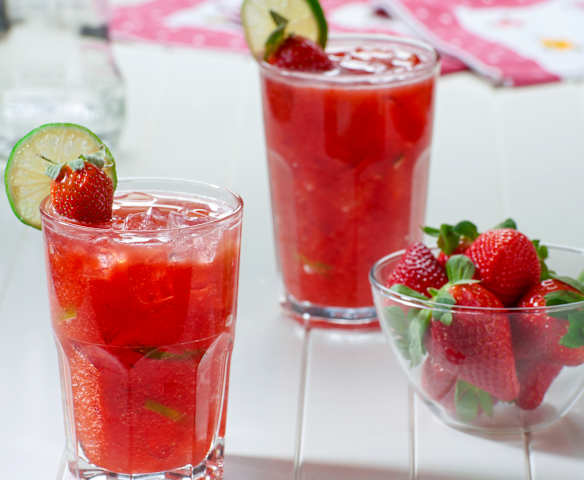 Erdbeer Caipiroska