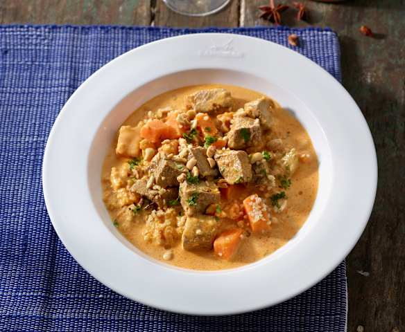 Wagyu-Eintopf mit Süßkartoffeln (Dubai)