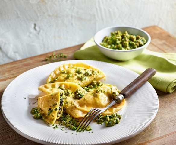 Ravioli mit Hackfleisch
