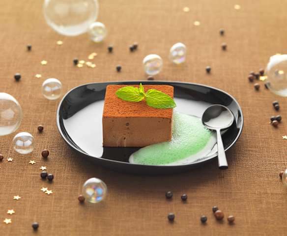 Pavés chocolat écume de menthe