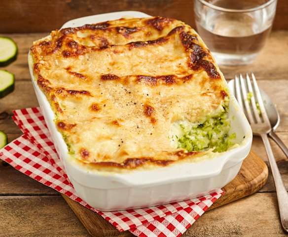 Lasagne chèvre-courgette