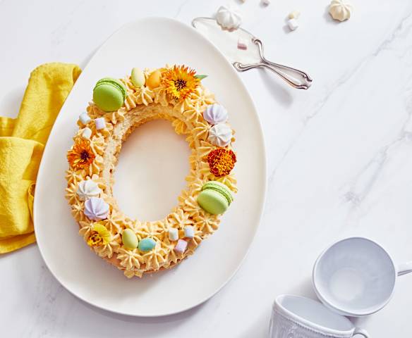 Osterei mit Rüblicreme