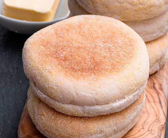 Sourdough Starter Discard English Muffins
