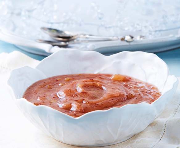 Salsa de manzana y arándano