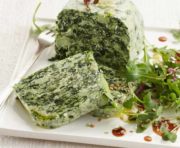 Spinach and Broccoli Terrine