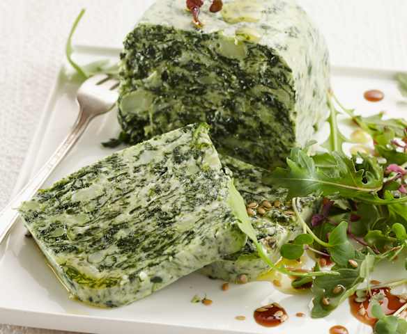 Terrine épinard-brocoli