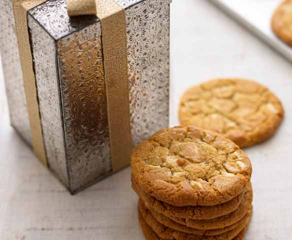Soft and Chewy White Chocolate Chip Cookies