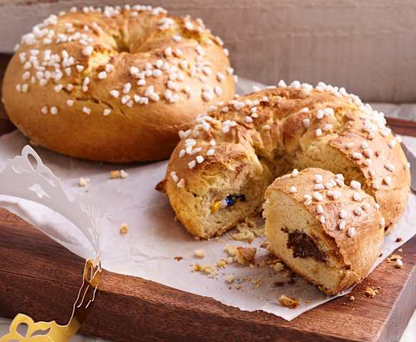 Brioches des Rois au praliné