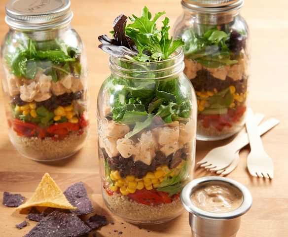 Salad Ayam Buffalo Ranch