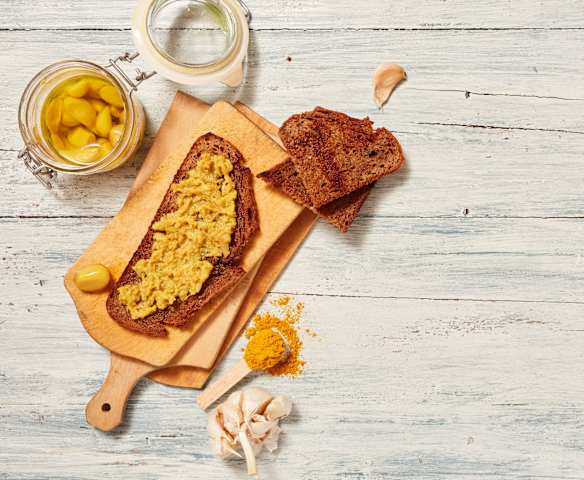 Confierter Knoblauch