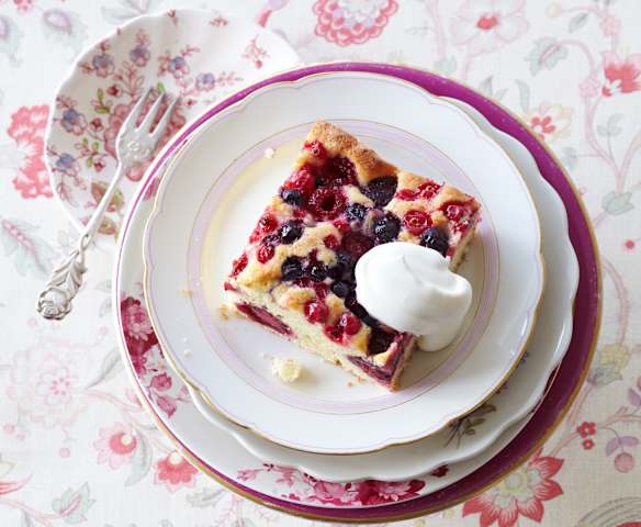 Beeren-Blechkuchen Beeren-Blechkuchen