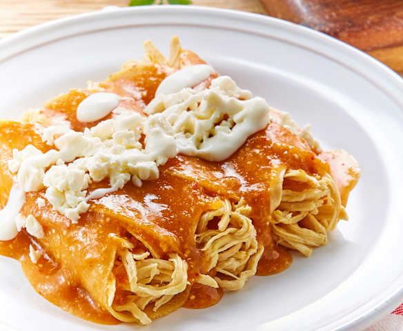 Enchiladas de pollo
