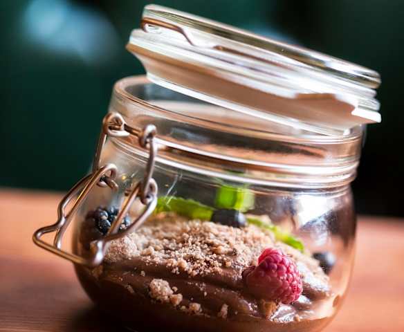 Mousse de chocolate de São Tomé e Príncipe