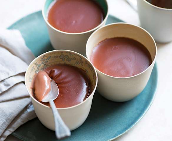 Crèmes au chocolat light