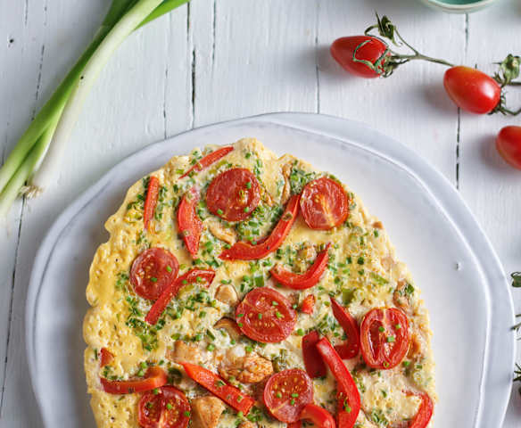 Frittata de pollo
