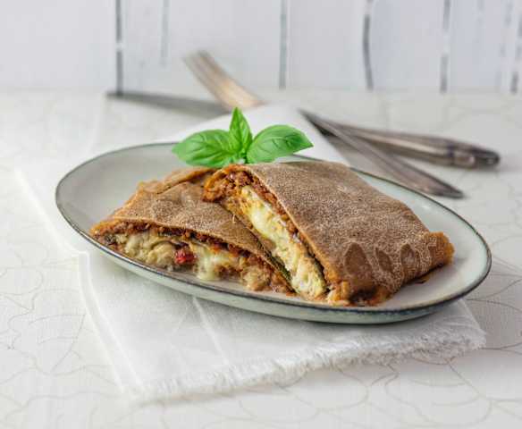 Mediterrane Fischstrudel