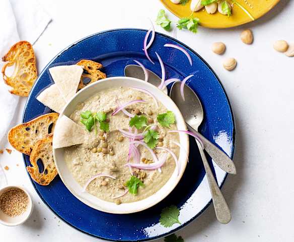 Hummus de lentejas