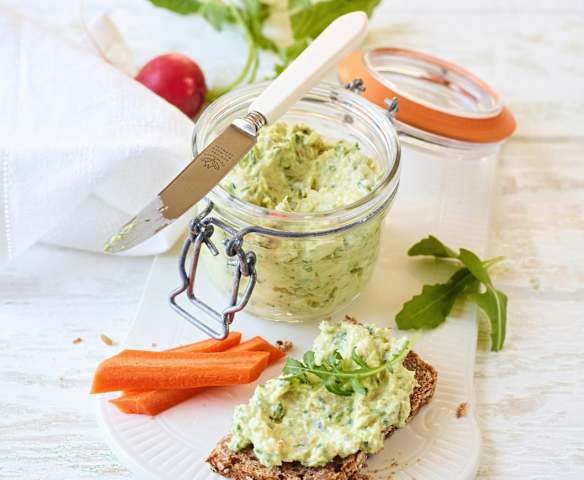 Schinken-Rucola-Aufstrich