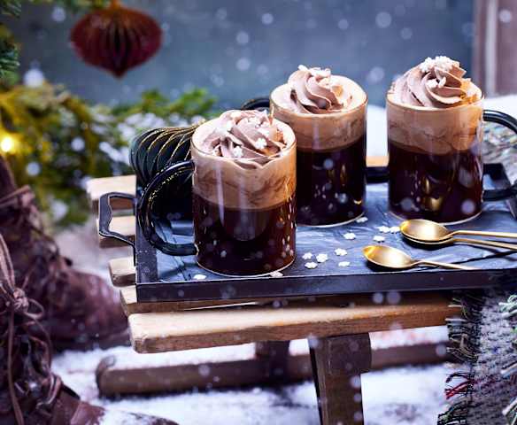 Weihnachtscappuccino