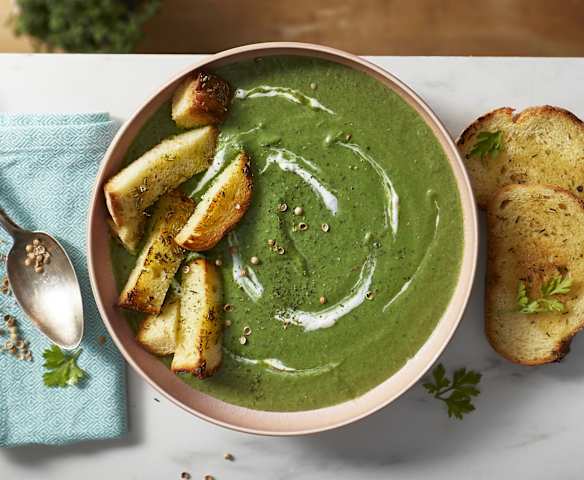 Vellutata agli spinaci