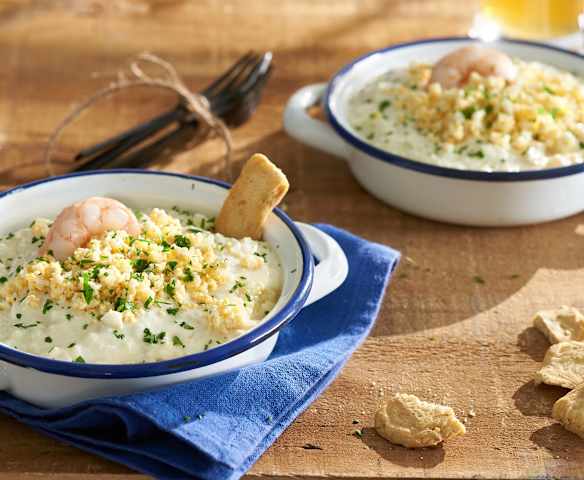 Ensaladilla de gambas