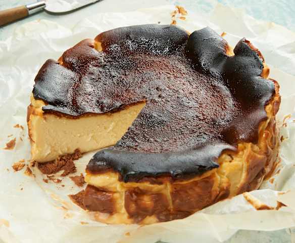 Βασκικό καμένο cheesecake