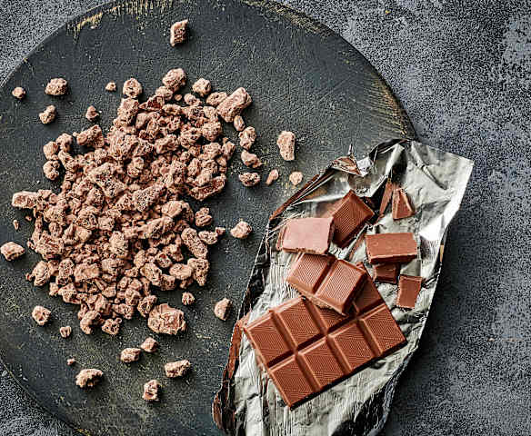 Chocolate con leche rallado grueso (150-200 g)