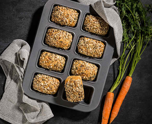 Möhren-Körner-Brote