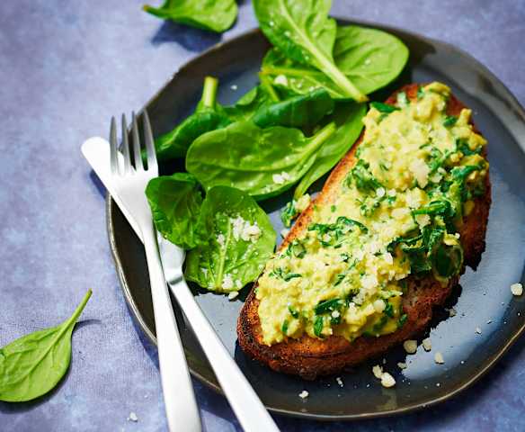 Œufs brouillés à la florentine