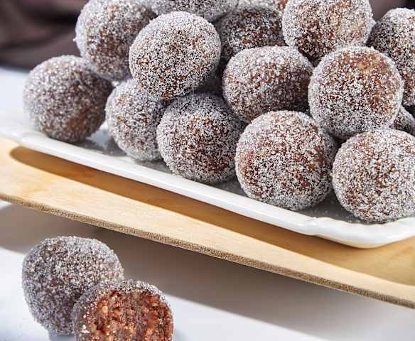 Αμυγδαλωτά με κακάο