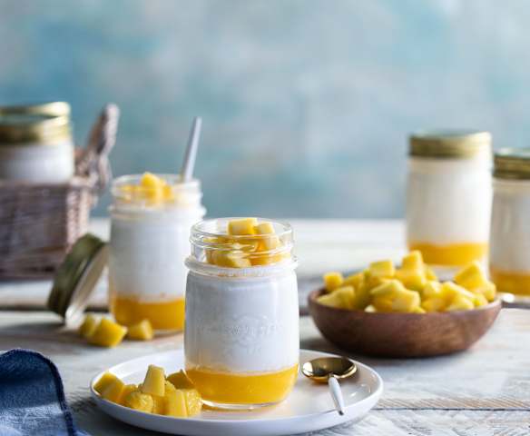 Yaourt à la mangue