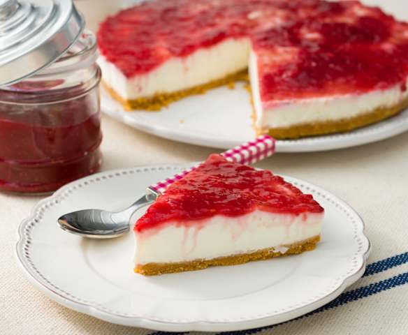 Sernik z mascarpone na zimno (bez cukru) Sernik z mascarpone na zimno (bez cukru)