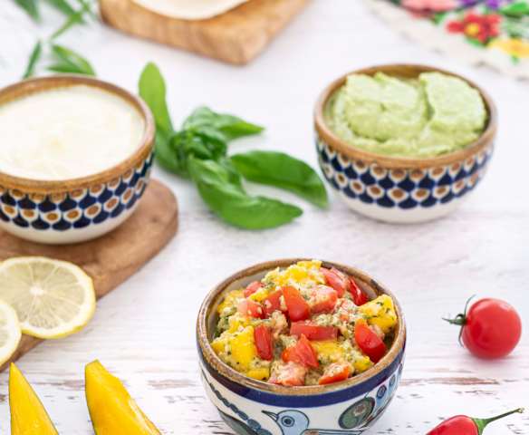 Salsas para fajitas Salsas para fajitas