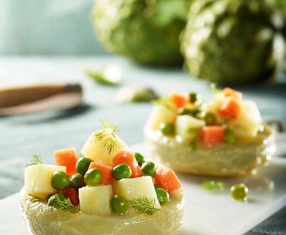 Zeytinyağlı Sebzeli Enginar