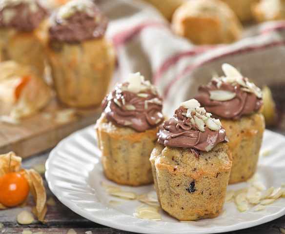 Mandlové muffiny z rýžové mouky