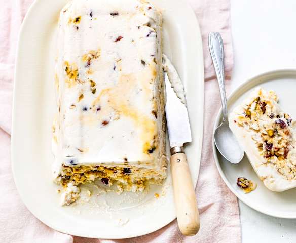 Nougat glacé aux pistaches