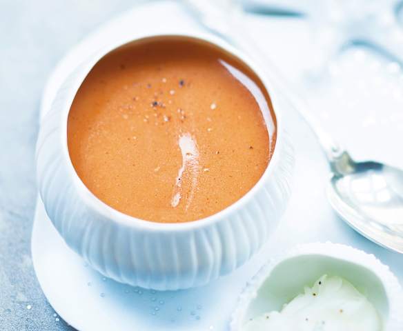 Bisque de homard au paprika