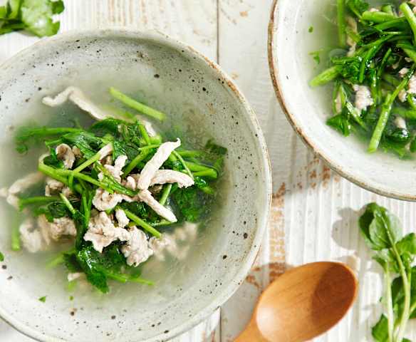 低脂西洋菜瘦肉汤