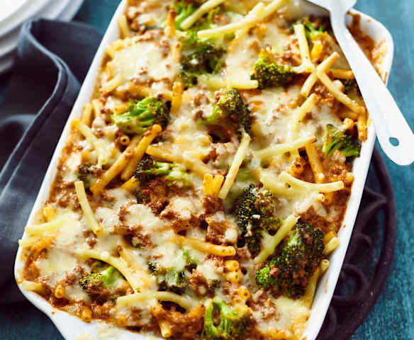 Brokkoli-Hackfleisch-Auflauf