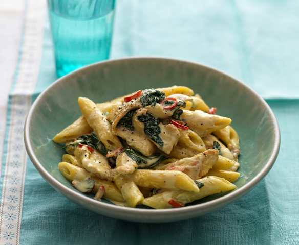 Saffron Chicken Penne