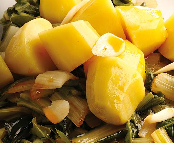 Acelgas con patatas