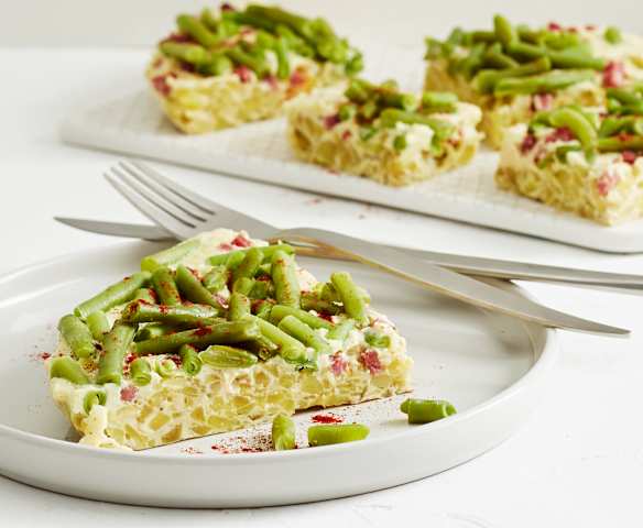 Kartoffel-Bohnen-Tortilla