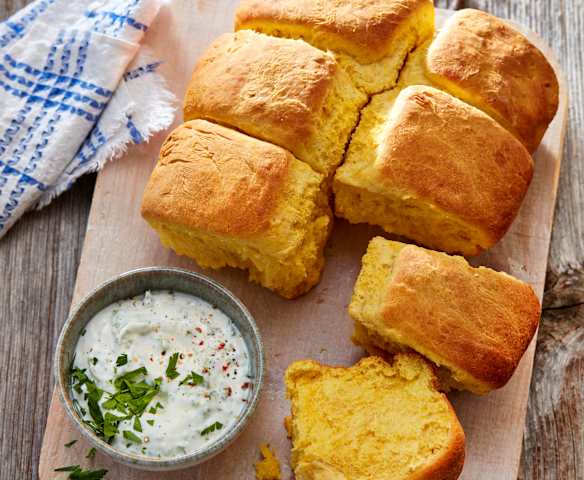 Kürbis-Buttermilch-Biscuits