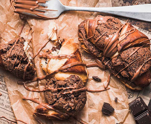 Crookie chocolat et praliné Crookie chocolat et praliné