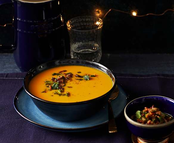 Süßkartoffel-Möhren-Suppe