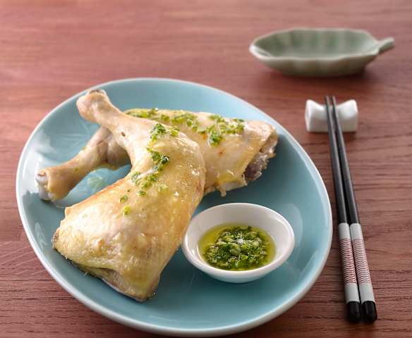蔥油雞腿