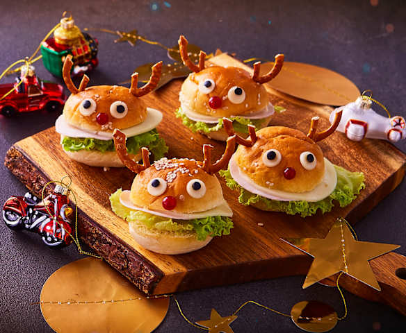 Panini renna di Natale