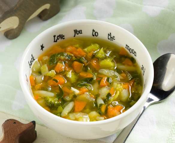 Vegetable and Pasta Soup (12-18 months)