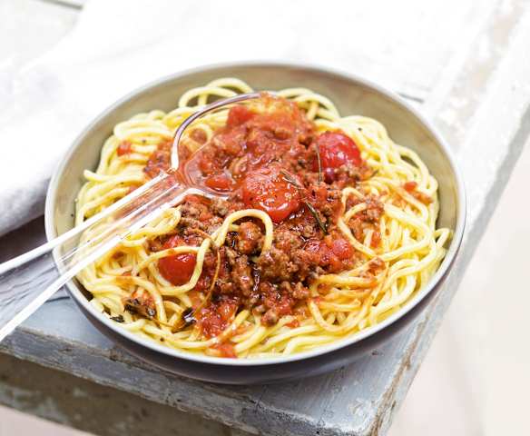 Spaghetti bolognaise maison